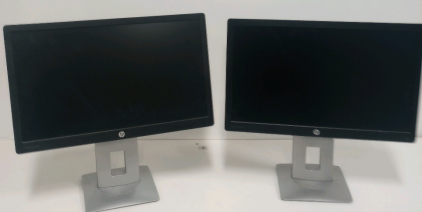 (2) HP 22" Elite display Computer Monitors