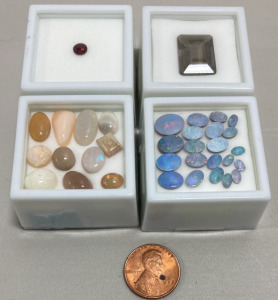 (30) Various Cut, Faceted And Polished Precious Gemstones