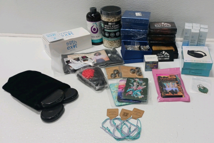 Eye Serum, Barber Combs, Massage Hot Stones, Heated Eye Masks And Other Health And Beauty Items