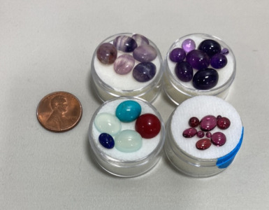 (28) Various Oval Cut & Polished Precious Gemstones