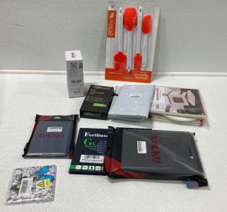 Nintendo Switch Screen Protectors, Keypads for Keyboard, Ali Sleeving Kit, Spatula Set, Outlet Cover, Kindle Case, Galaxy Tablet Case and More