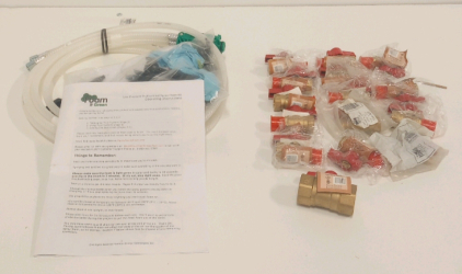 (14) Smith-Cooper 1/2" FIP X Flare Gas Ball Valves (1) Smith Cooper 1" FIP Gas Ball Valve (1) Low Pressure Professional Spray Foam Kit