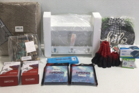 (1) Indoor Door Mat (2) Hk Gaming Double Shot Pudding PBT Keycaps (2) Timovo IPad Mini Cases (1) Aquarium Volcano With Air Pump and Light (1) Decrotive Coat Rack (1) Andalusia Natural Ocean Set and More!