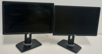 (2) Dell 22" Lcd Computer Monitors