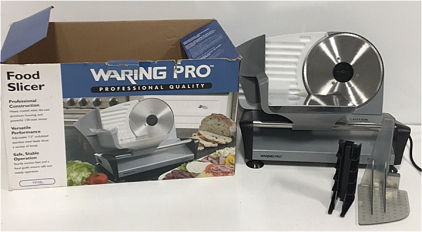 Waring Pro 7.5” Undulated Stainless Steel Slicer