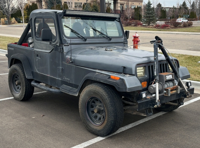 1990 Jeep Wrangler - 118K Miles - Winch & Light Bar!