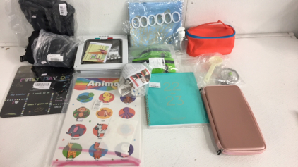 Dog Door, Shower Curtain, Umbrella Weight Bag