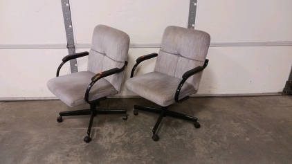 (2) Rolling Office Chairs