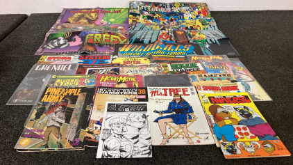 Assorted Comics And Posters