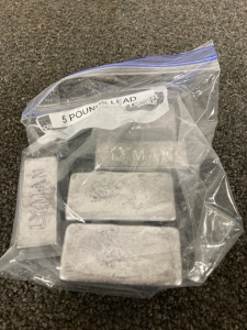 5 pounds of lead