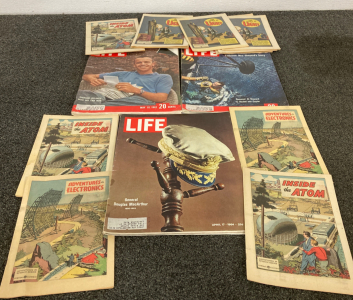 Life Magazines And Adventures In Science Series Books