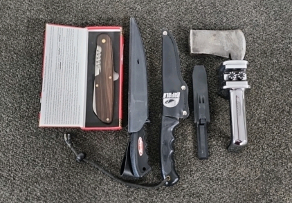 Assorted Knives & Accessories