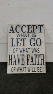 Wooden Sign