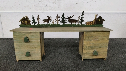 Forest Theme Storage Shelf