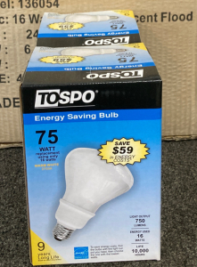 TOSPO Energy Saving Bulbs