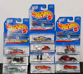 (10) Hot Wheels Collectibles