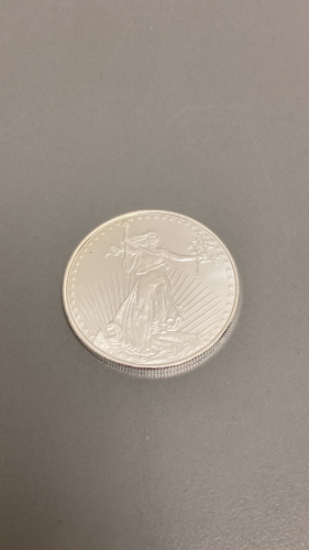 1 Troy Oz .999 Fine Silver Round- Verified Authentic