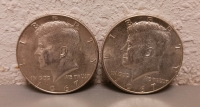 (2) 1967 Silver Half Dollars - Verified Authentic