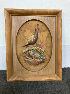 Vintage Wooden Art
