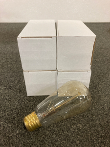 (4) 60w Vintage Edison Light Blubs