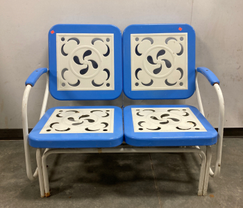 Outdoor Rocking Bench