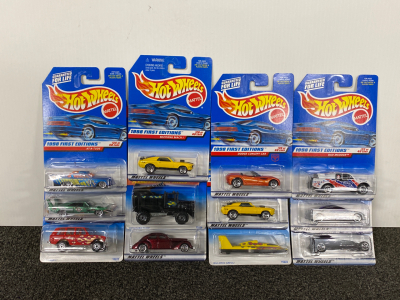 (12) Hotwheels Still in Package