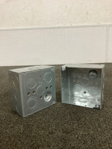Hubbell Square Power Box And Surface Cover
