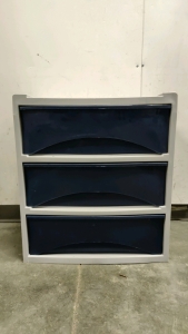 3-Shelf Drawer Storage Bin