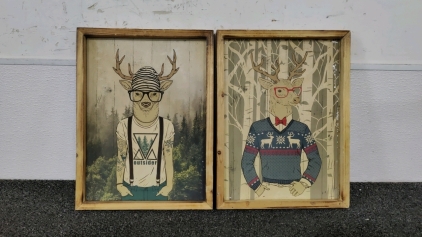 Deer Art Wall Decor
