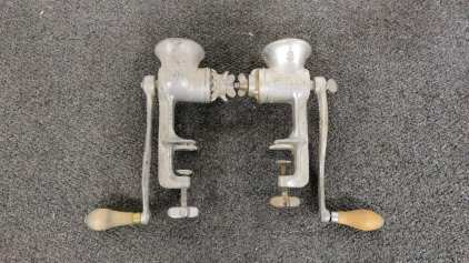 (2) Food Grinders