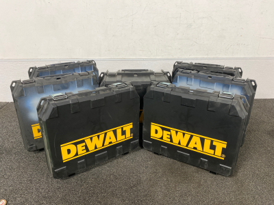 (7) Dewalt Empty Cases
