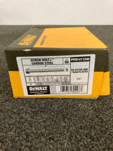 DeWalt Screw Bolt Carbon Steel
