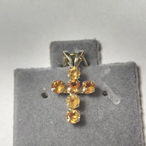 10K Citrine(0.4ct) Pendant