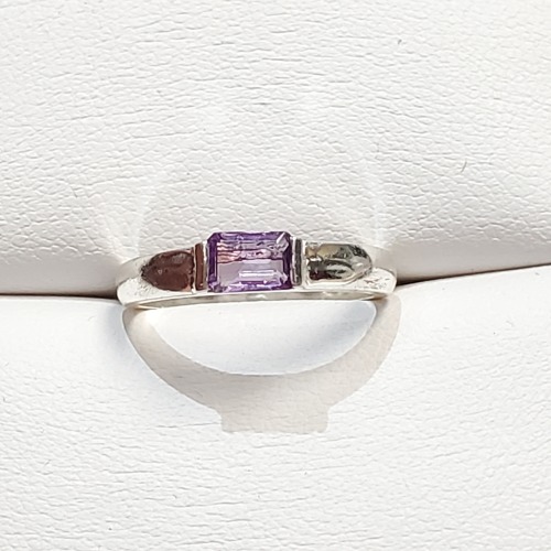 Silver Amethyst Ring