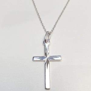 Silver Cross Necklace