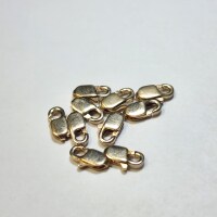 14K Yellow Gold Filled Pack Of 10 2.1G Lobster Clasp