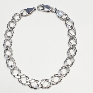 Silver 7.5" 5.5Gm Bracelet