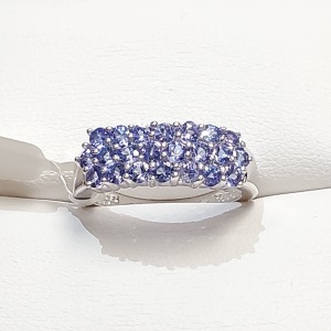 Silver Tanzanite Ring