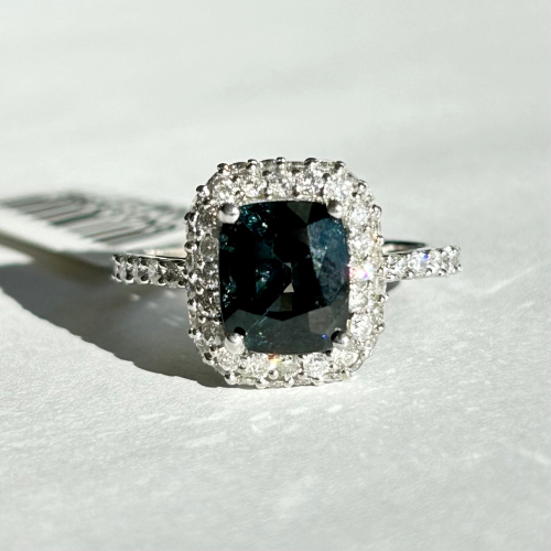 $9,436 Value, 14K Gold Spinel & Diamond Ring