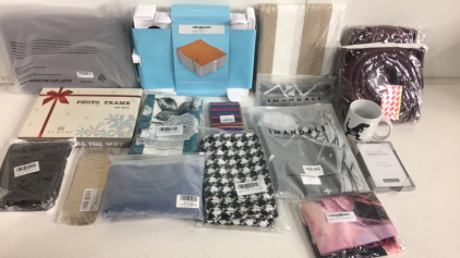 Towels - Picture Frames - Drapes - Throw Pillow Covers