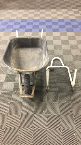 Wheel Barrow and Motorcycle Jack