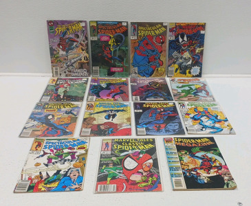 (15) Spider-Man Comic Books