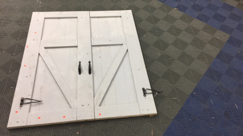 (1) Pair of Barn Doors