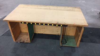 38” Deep x 7’ Wide Workbench With Power Strip