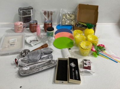 Tumblers, Best Mom Cup, Espresso Tool,Cookie Cutters, Pineapple Cups, Sink Caddy, Wine Stoppers and More
