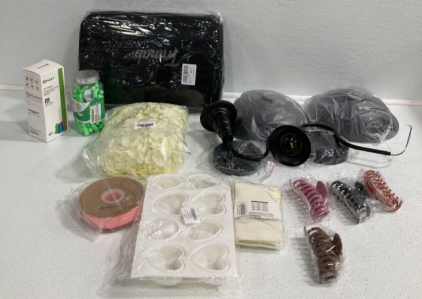 Light Fixtures, Game Console Travel Bag, Earplugs, Artificial Flowers, Hair Clips and More
