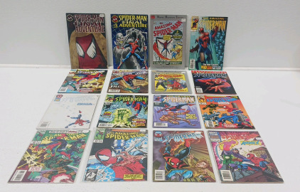 (16) Spider-Man Comic Books