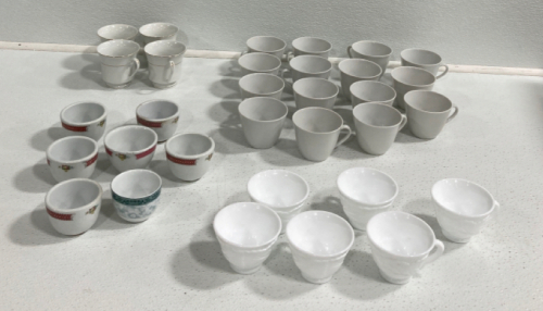 (4) Different Teacup Sets