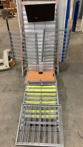 Display Case on Wheels