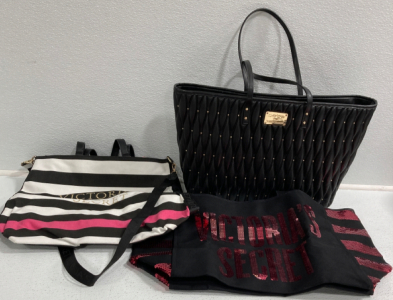 (2) Victoria Secret Bags, Bebe Bag